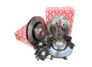 TARCZE KLOCKI PRZÓD VW PASSAT B6 B7 CC SHARAN 312