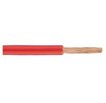 Kabel przewód linka LGY H07V-K 2,5 czerwony