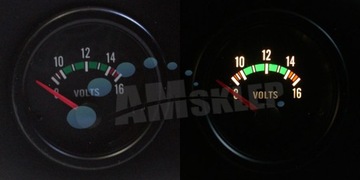 ВОЛЬТМЕТР VOLT VDO LOOK Auto Gauge 52 мм