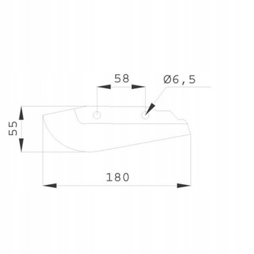 Наконечник сошника Accord Kverneland 495924 494266