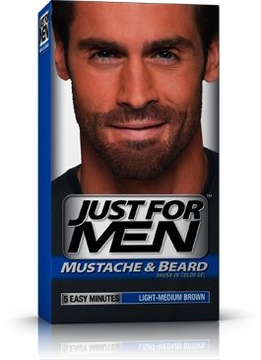Just For Men BRODA, WĄSY; M 30 # JASNY ŚREDNI BRĄZ