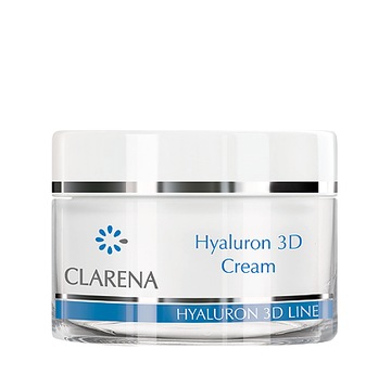 CLARENA Hyaluron 3D Cream KREM NAWILŻAJĄCY 50 ml