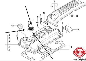 TĚSNĚNÍ KRYTU LÍMEC BMW E46 E90 11377502022