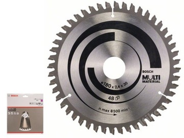 BOSCH Piła tarczowa MULTI METERIAL 180x30 48z