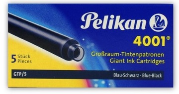 КАРТРИДЖИ ДЛЯ РУЧКИ PELIKAN, ДЛИННЫЕ, ТЕМНО-СИНИЕ