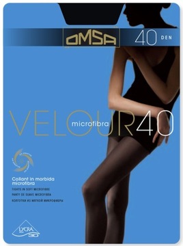 OMSA MICROFIBRA 40 den 3D NAJWYŻSZA JAKOŚĆ 2