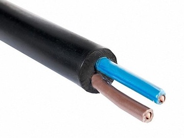 KABEL PRZEWÓD ZIEMNY YKY 2x4 mm 0,6/1kV