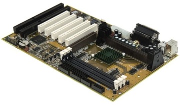 МАТЕРИНСКАЯ ПЛАТА ABIT AB-BH6 SDRAM PCI ISA СЛОТ 1