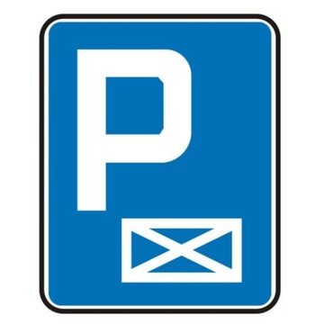 Znak D18a Parking Miejsce Zastrzeżone 400x500 odbl