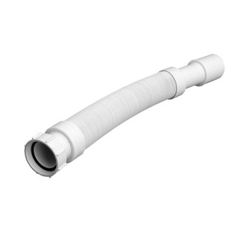 ELASTYCZNA RURA Z NAKRĘTKĄ 6/4 ZLEW DŁUGA 1000mm