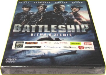 BATTLESHIP - BITWA O ZIEMIĘ ~ DVD ~ PL ~ FOLIA