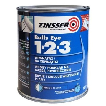 PODKŁAD GRUNT AKRYLOWY BULLS EYE 123 1L