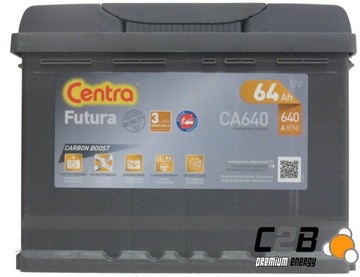 AKUMULATOR CENTRA 64Ah ca640 PIASECZNO