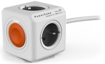 Listwa zasilająca KOSTKA 1.5m z wyłącznik-iem 4-gniazda Allocacoc PowerCube