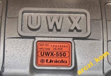 КОМПРЕССОР КОНДИЦИОНЕРА ВОЗДУХА UWX550 SCANIA 24V 1779653