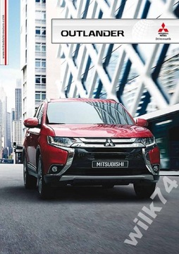 Mitsubishi Outlander prospekt model 2016