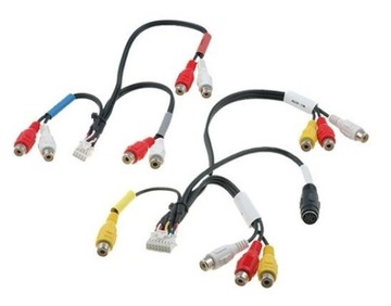 ZŁĄCZE CINCH ALPINE IVA-W502R 10/16PIN AV AV RCA