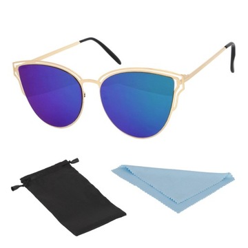 OKULARY PRZECIWSŁONECZNE EC-03C KOCIE OKO EYE CAT