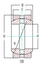 ПОДШИПНИК Скольжения GE 45 ES 45x68x32 мм GE45ES