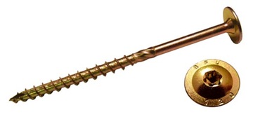 Wkręty do drewna ciesielskie 8x80 TORX 50szt.