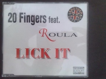 20 FINGERS FEAT. ROULA - LICK IT CD Eurodance Pop