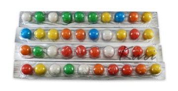 Gumy żucia KULKI balonowe 10 pasków x 10 gum = 100