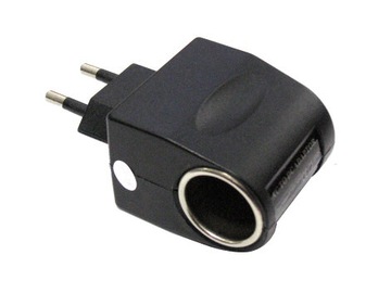 ADAPTER PRZEJŚCIÓWKA 220V 230V / 12V ZAPALNICZKI