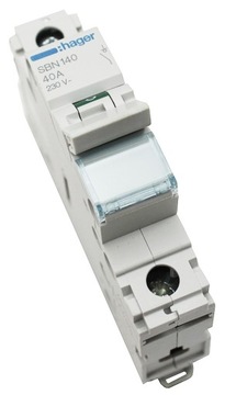 Модульный выключатель-разъединитель HAGER FR 1P 40A SBN140