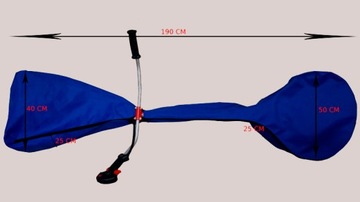 Универсальный чехол для кустореза и бензиновой газонокосилки.