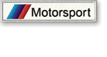Naszywka TERMO MPOWER BMW Motorsport