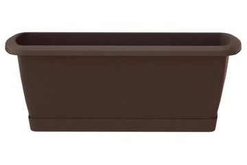 Doniczka balkonowa 40 x 15cm Skrzynka + podstawka