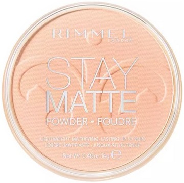 Rimmel Puder Stay Matte Matujący 009 Amber