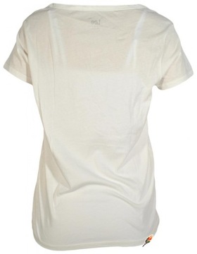LEE t-shirt damski WHITE print shortsleeve XS r34