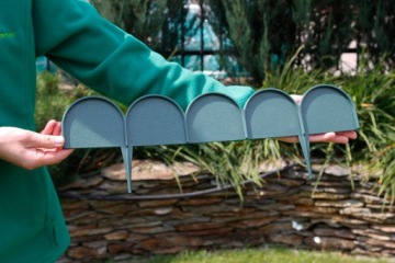 Garden Line IKRA Бордюр садовый 10 м зеленый