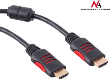 Kabel HDMI przewód GOLD ULTRA Full HD v1.4 3D 5m