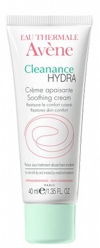 Krem Łagodzący Kojący Podrażnienia Do Twarzy Avène Cleanance Hydra 40 ml