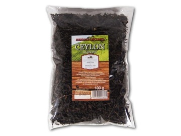 HERBATA CZARNA CEYLON CEJLON LIŚCIASTA 100 G HURT