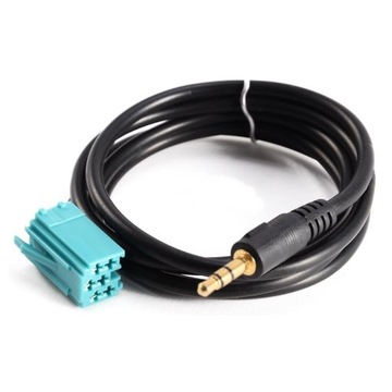 AUX JACK Carminat 1,5m Adapter Kabel MINI RENAULT