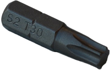 BIT GROT KOŃCÓWKA TORX T30 30 x 25mm stal S2-ACR