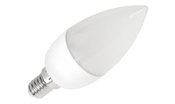 Żarówka E14 LED 7W=50W C37 ŚWIECA ciepła 640lm FV