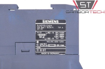 Тепловое реле SIEMENS thermik 3UN2110, 24VDC