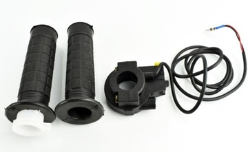 KORPUS MANETKI GAZU Z RACZKA SILNIK ROWEROWY kpl