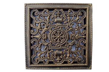 фото ориг. №3, Lattice cast iron fireplace openwork wentylacyjna23x23