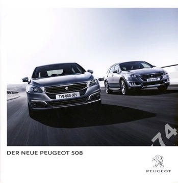 Peugeot 508 prospekt 2014 Austria