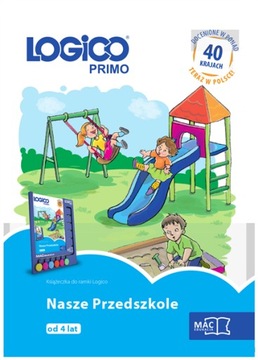 LOGICO PRIMO Nasze Przedszkole +4 Książka Do Ramki