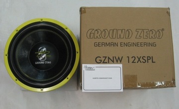 GROUND ZERO GZNW 12 XSPL 4500 Вт SPL — МОЩНЫЙ ГИГАНТ