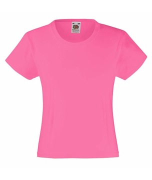 Fruit of the Loom koszulka t-shirt Girls Fuc 14-15