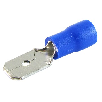 Konektor 4.8mm męski izolowany wsuwka 5szt