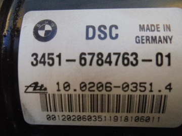 pompa abs dsc bmw e81 e87 e90 e91 6784763 6784764