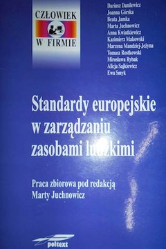 Standardy europejskie w zarządzaniu - 2004 24h wys